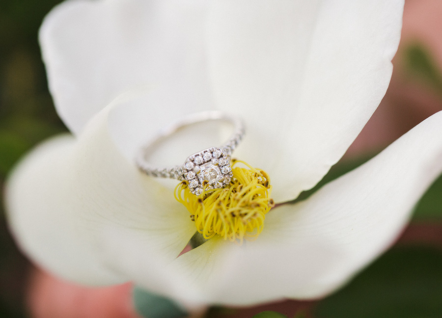 engagement ring shot