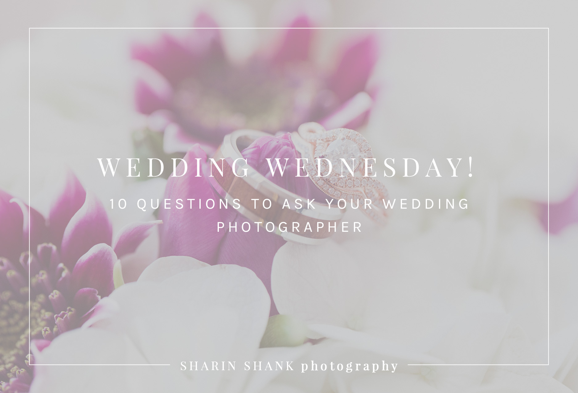 Wedding Wednesday | Sharin Shank Photography