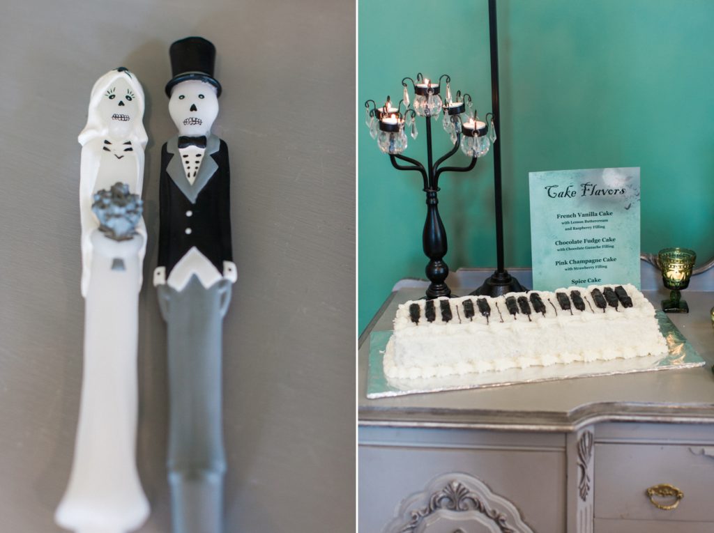 Cake Cutter and Grooms Cake