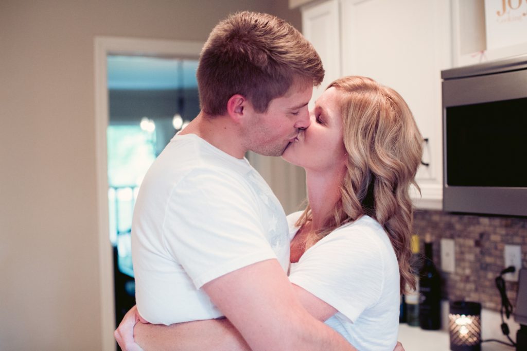 Patrick + Tammy's At Home Engagement Session 43