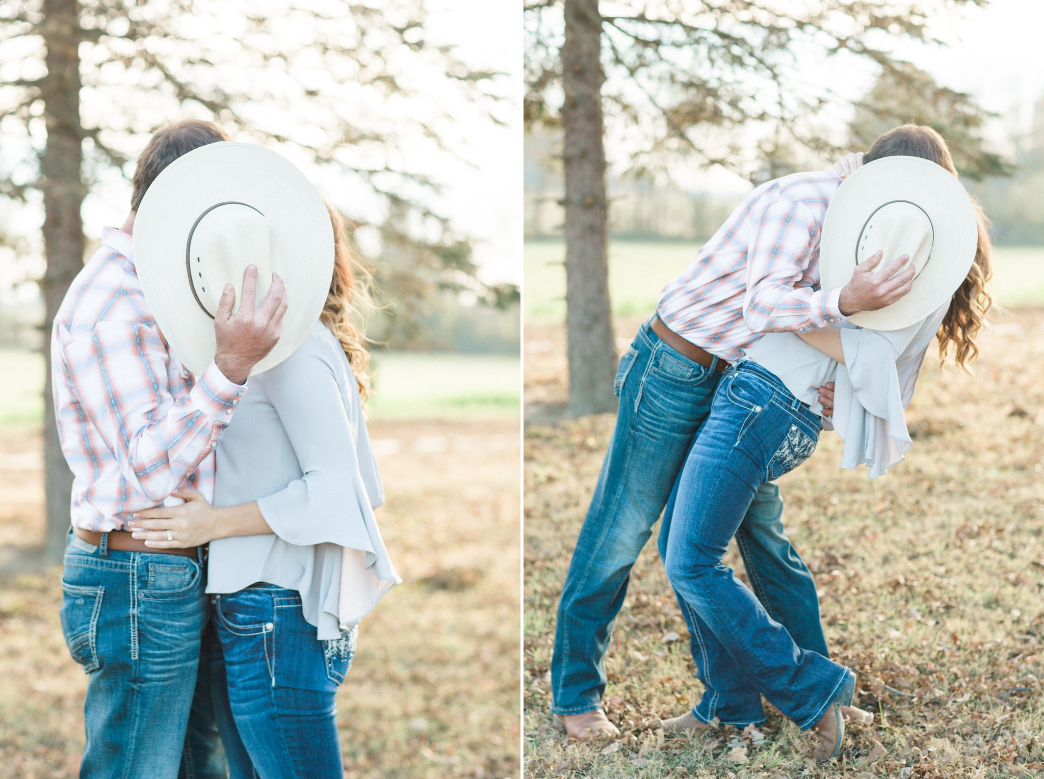 Evansville, Indiana Farmhouse Engagement Session