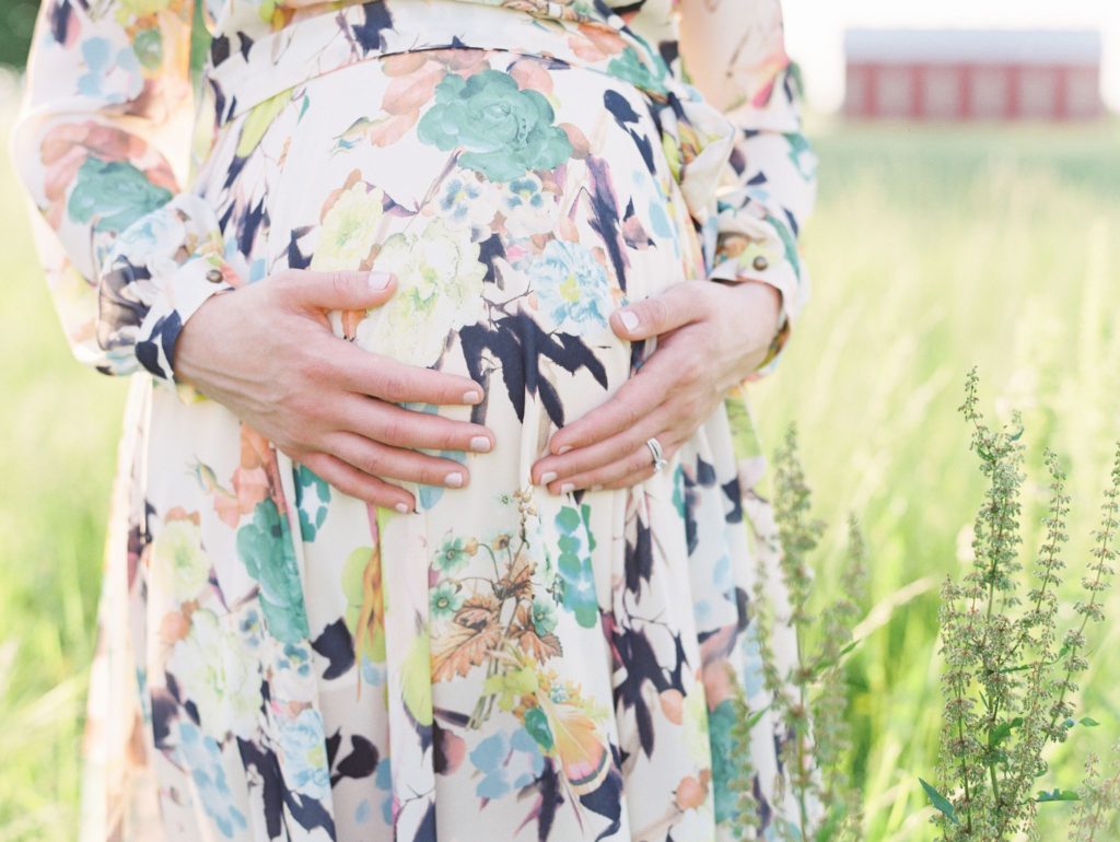 Film Maternity Session at Reids Orchard in Owensboro Kentucky by Sharin Shank Photography